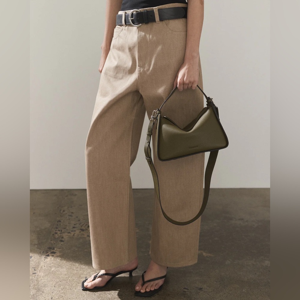 THEHORSE Clementine Bag NWOT in Olive Pebbled Leather - Picture 12 of 16